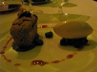  Chocolate Almond Torta - Conserva Cherries and Mocha Porter Gelato