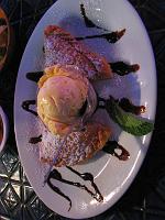  Guayaba Cream Cheese Empanada with Mango Ice Cream
