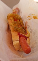  Footlong Hot Dog in downtown Provincetown