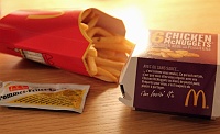  6-Piece Chicken McNuggets, Medium Fries, and Pommes-Frites-Sauce