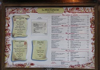  La Mère Catherine is considered by many to be the world's first French Bistro.  It is here where Russian Cossack soldiers, during their occupation of Paris in 1815, are thought to have ordered a drink 