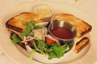  English Style Club Sandwich with Dinner Salad, Hyatt Regency - San Francisco, CA
