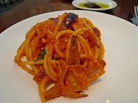  Bucatini all'Amatriciana at Otto Pizzeria, Venetian