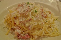  Linguine alla Carbonara at Trattoria Parmegiano, Venetian