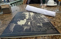  Menu at Mon Ami Gabi, Paris