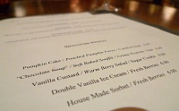  Desert Menu at The Kitchen, Avia Napa Hotel