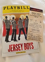  Playbill and Ticket Stub, Jersey Boys