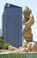  Fountain, The Forum Shops (Cosmpolitan in Background)