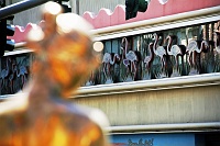  Flamingo (Statue at Caesars Palace in Foreground)