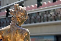  Statue, Caesars (Flamingo Exterior in Background)