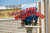 Planet Hollywood Restaurant, Caesars Palace (The Mirage in Background)
