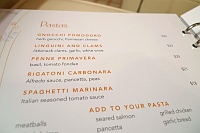  Room Service Menu