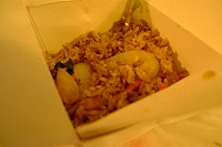  Gebratener Reis (vegetable fried rice with extra MSG)