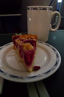  Cherry Crumble Cake with Coffee