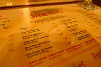  Menu at Casse-Crepe Breton