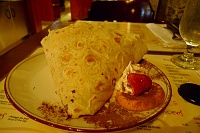  Crepe Filled with Banana, Ice Cream, and Whipped Cream, at Casse-Crepe Breton