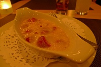  Strawberries with Sabayon Gratine at Cafe Bistro du Cap