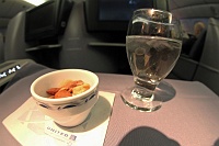  Warm nuts and ice water