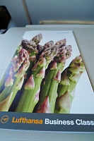  Lufthansa Business Class breakfast menu