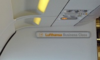  Lufthansa Business Class cabin