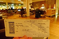  TAP Boarding Pass at T1 Star Alliance Lounge