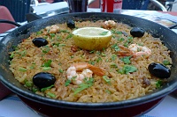  Shrimp paella