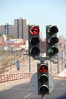  East of center