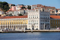  Praça do comercio from the Tejo