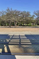  Hermann Park/Rice U stop along Houston METRO Light Rail's Main Street route