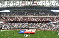  Texas flag unfurled for singing of 