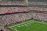  Texans' first touchdown on a one-yard run by Derrick Ward