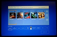  On-demand movie selection, 757-200 BusinessFirst seat