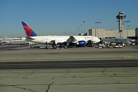  DAL 777, possibly having just arrived from SYD