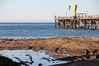  Real Life: Gaviota State Park, frequented by dozens of fishermen on a typical fall morning.