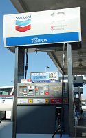 Pump at Standard gas station.  The oil giant 