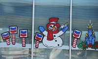  Christmas display at a Standard gas station.  The oil giant 