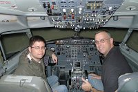  Flight deck, 737-200 simulator