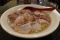  Beef Ramen Noodle Soup with tendon at Big Wong Restaurant
