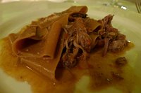 Chestnut Pappardelle with Chianti Braised Rabbit at B&B Ristorante