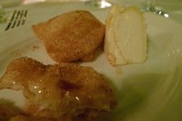  Zeppole with Cinammon, Sugar, Honey, and Goat Cheese at B&B Ristorante