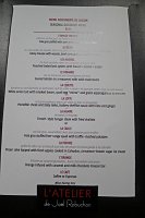  Seasonal Discovery Menu at L'Atelier de Joel Robuchon