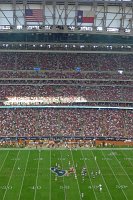  Texans on offense down 10-7 in 2nd Quarter