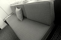  Window couch, room at Hotel Derek