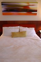  Bed, room at Hotel Derek