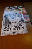  Magazine selection, room at Hotel Derek