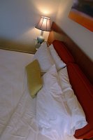  Bed, room at Hotel Derek
