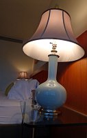  Bedside table, room at Hotel Derek