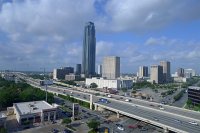  15th floor view of galleria and Williams Tower, Hotel Derek
