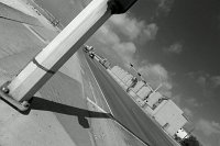  Traffic light post, along Seawall Blvd
