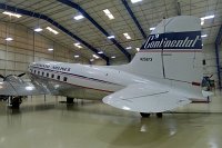  DC-3 in Continental Airlines livery, Lone Star Flight Museum